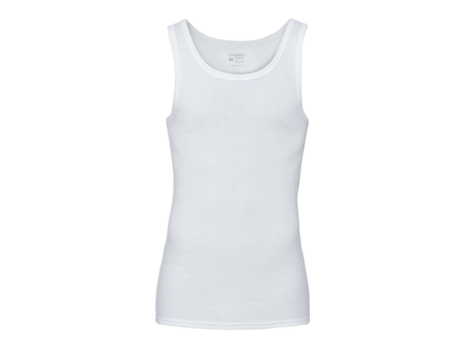 Canotta da uomo Livergy, prezzo 7.99 €
3 pezzi - Misure: M-XL
- In diversi ...