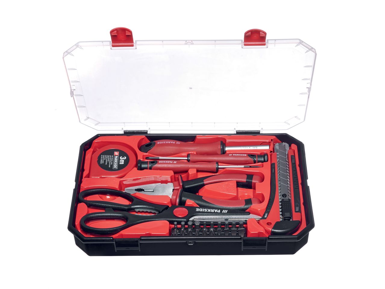 Set utensili , prezzo 12,99 EUR
Set utensili 26 o 27 pezzi
- In pratica custodia