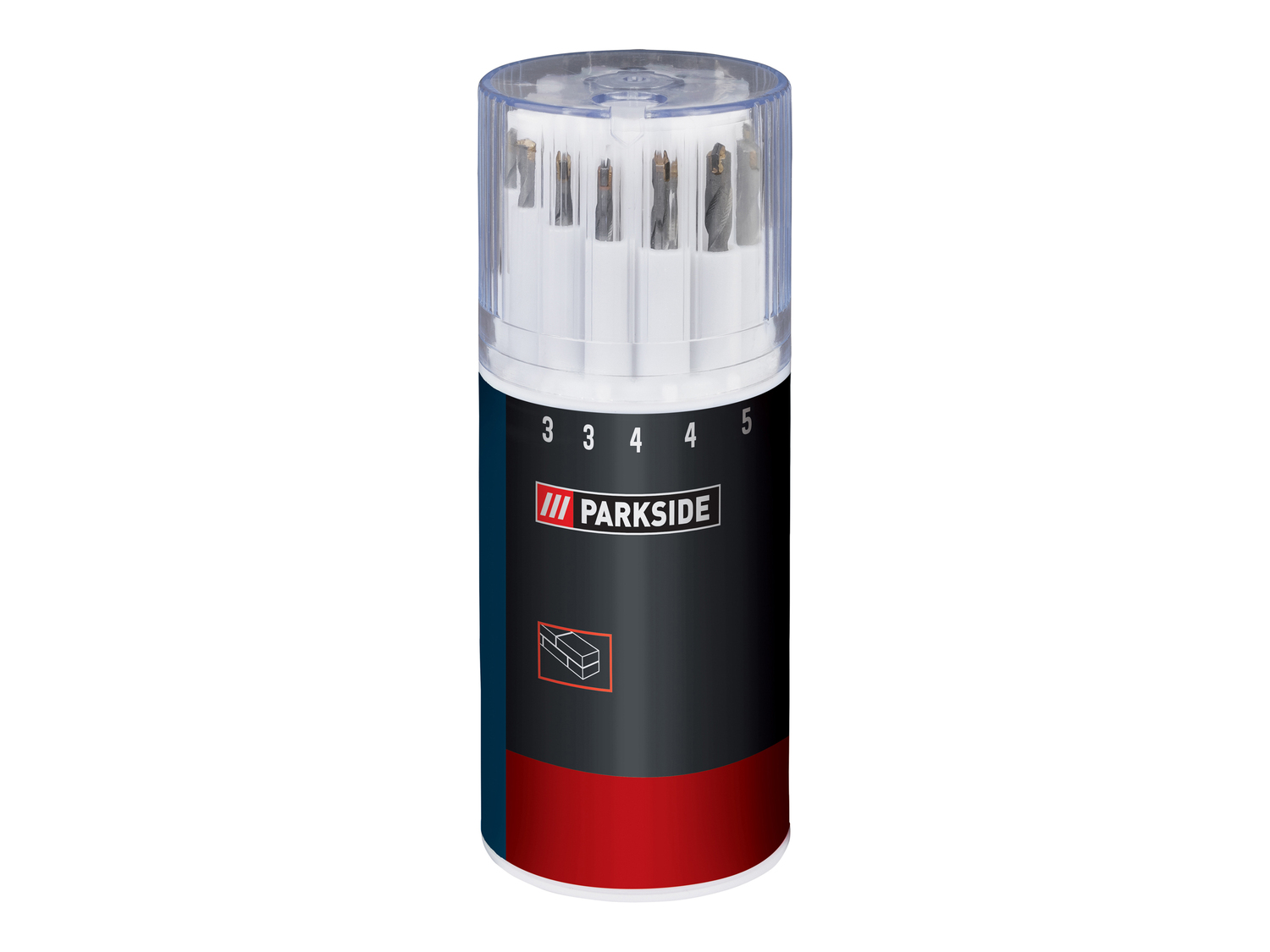 Set punte da trapano Parkside, prezzo 3.99 €
11 pezzi
-
Per pietra, legno ...
