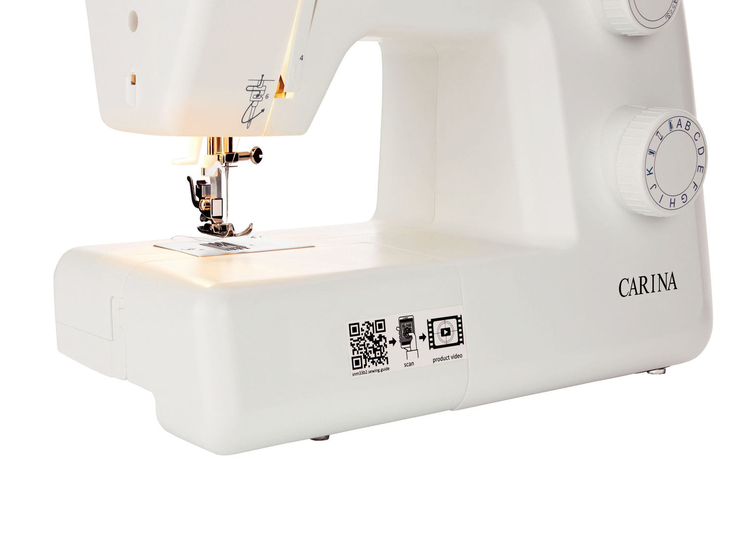 Macchina da cucire Carina, prezzo 89.00 €
- 33 funzioni di cucitura e ...