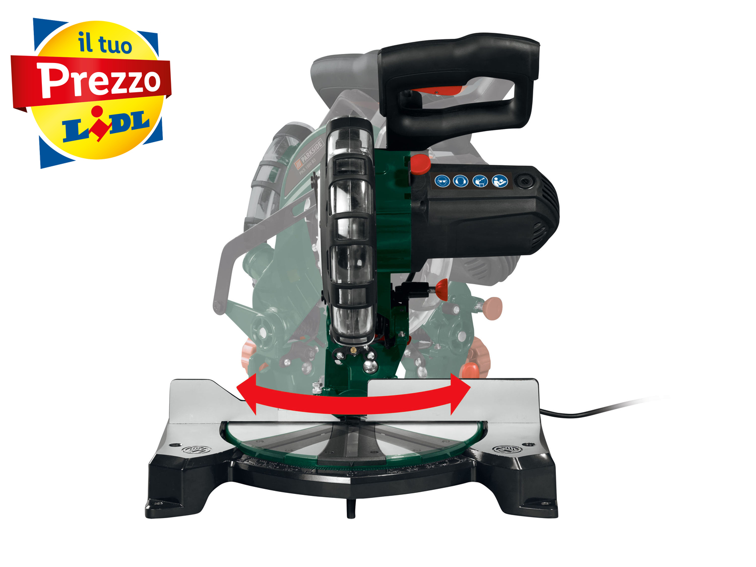 Sega circolare per tagli obliqui Parkside, prezzo 59.00 €
- Laser per ...