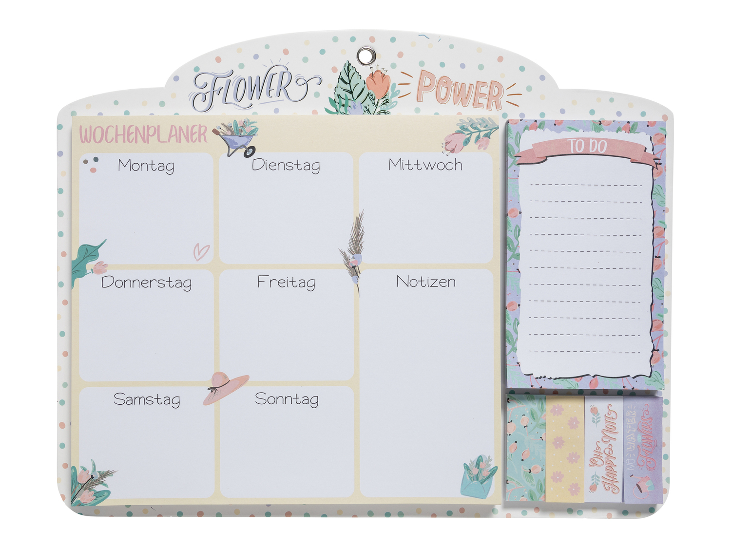 Calendario settimanale United Office, prezzo 2.49 €
- Con foro per appendere
Caratteristiche
...