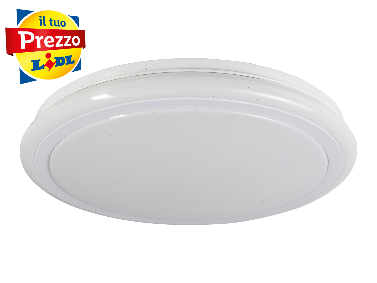 Lampada LED da soffitto Livarno Lux, prezzo 34.99 €
- Dimmerabile, con effetto ...