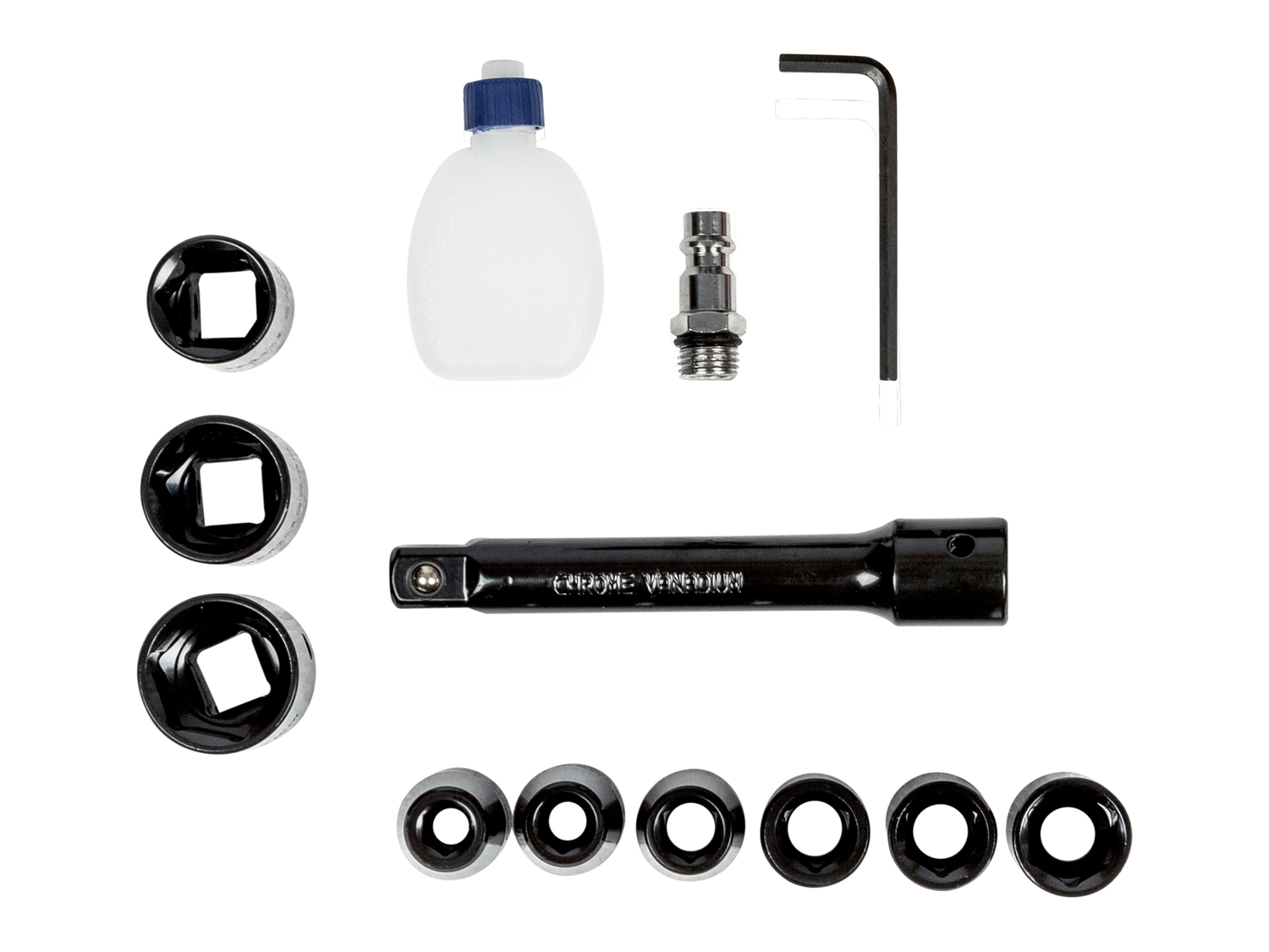 Avvitatore a percussione ad aria compressa Parkside, prezzo 29.99 € 
- Potenza ...