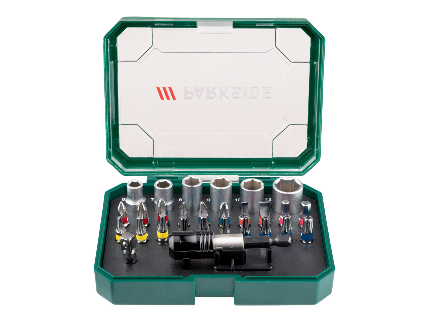 Set bit o set bit e chiavi a bussola Parkside, prezzo 9.99 €
32, 28 o 11 pezzi
Caratteristiche
- ...