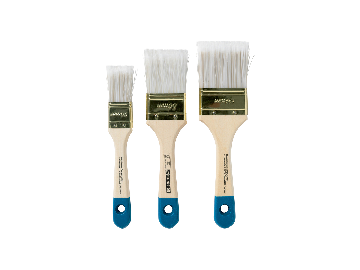 Set pennelli Parkside, prezzo 2.99 €
3 pezzi
Caratteristiche