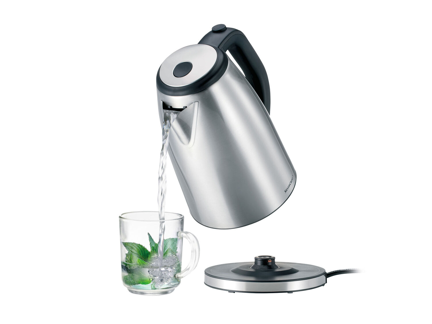 Bollitore elettrico Silvercrest Kitchen Tools, prezzo 19.99 €
- Spegnimento ...