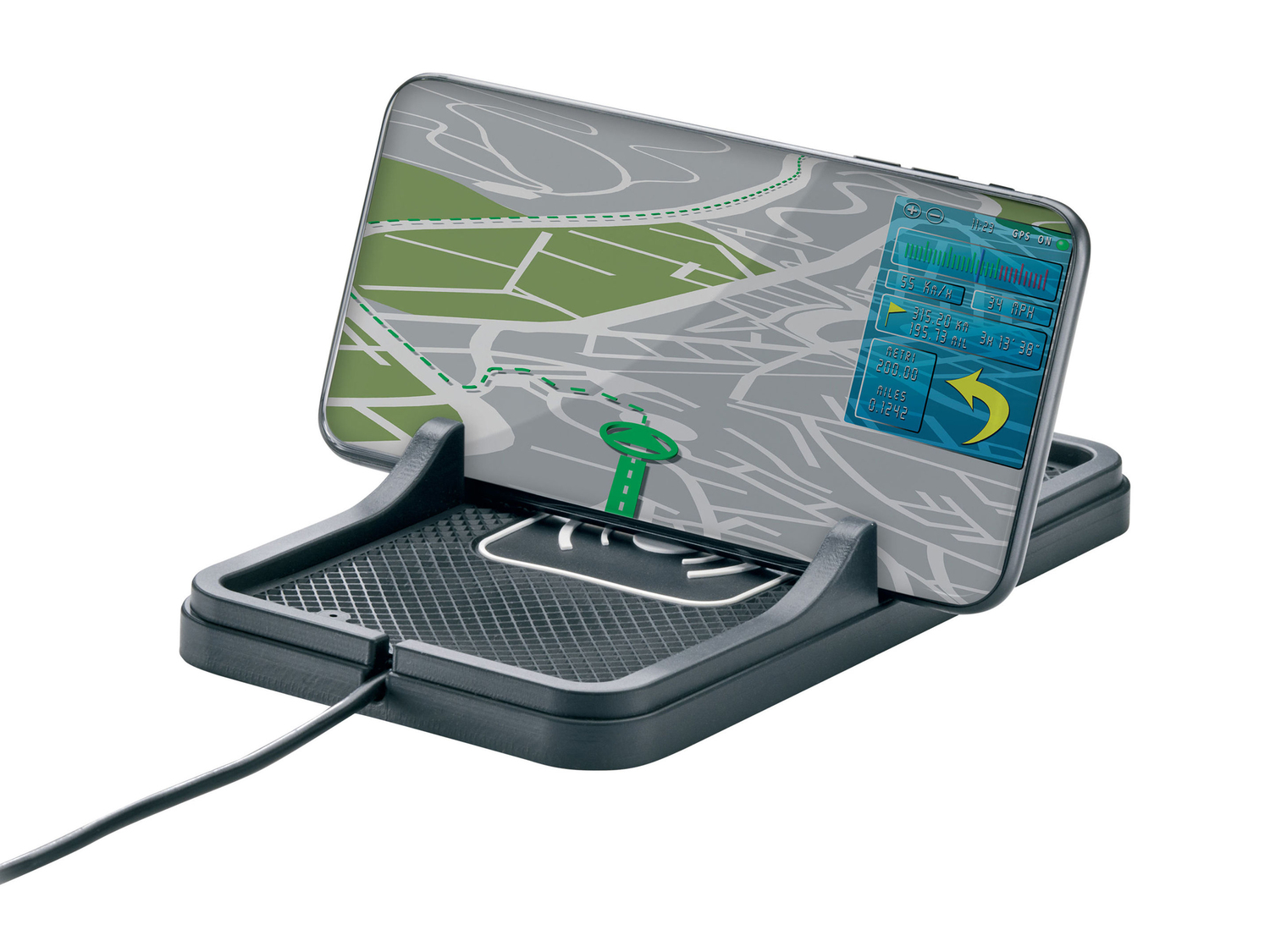Caricabatterie a induzione da auto per smartphone Silvercrest, prezzo 22.99 € ...