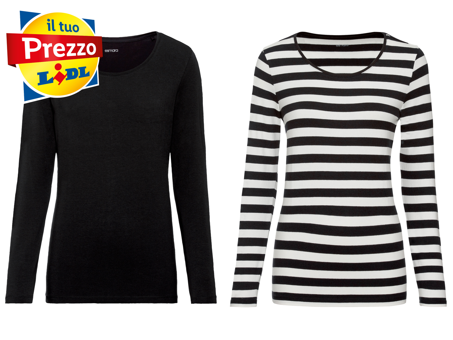 Maglia da donna Esmara, prezzo 6.99 €
2 pezzi - Misure: S-L
- Prodotta ...