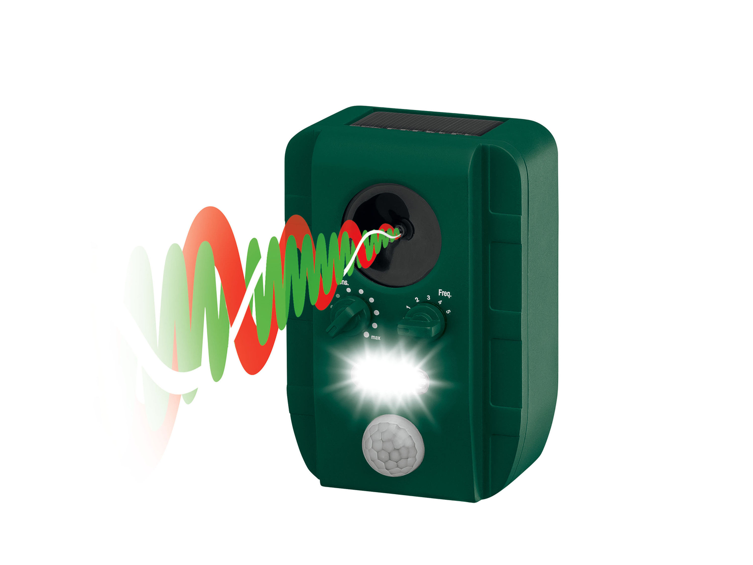 Repellente per animali ad energia solare Parkside, prezzo 12.99 &#8364; 
- Senza ...