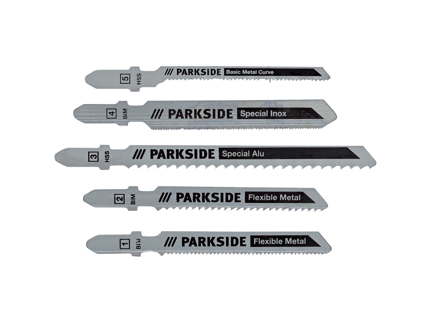 Set lame per seghetto a pendolo Parkside, prezzo 2.99 €
5 pezzi
Caratteristiche
...