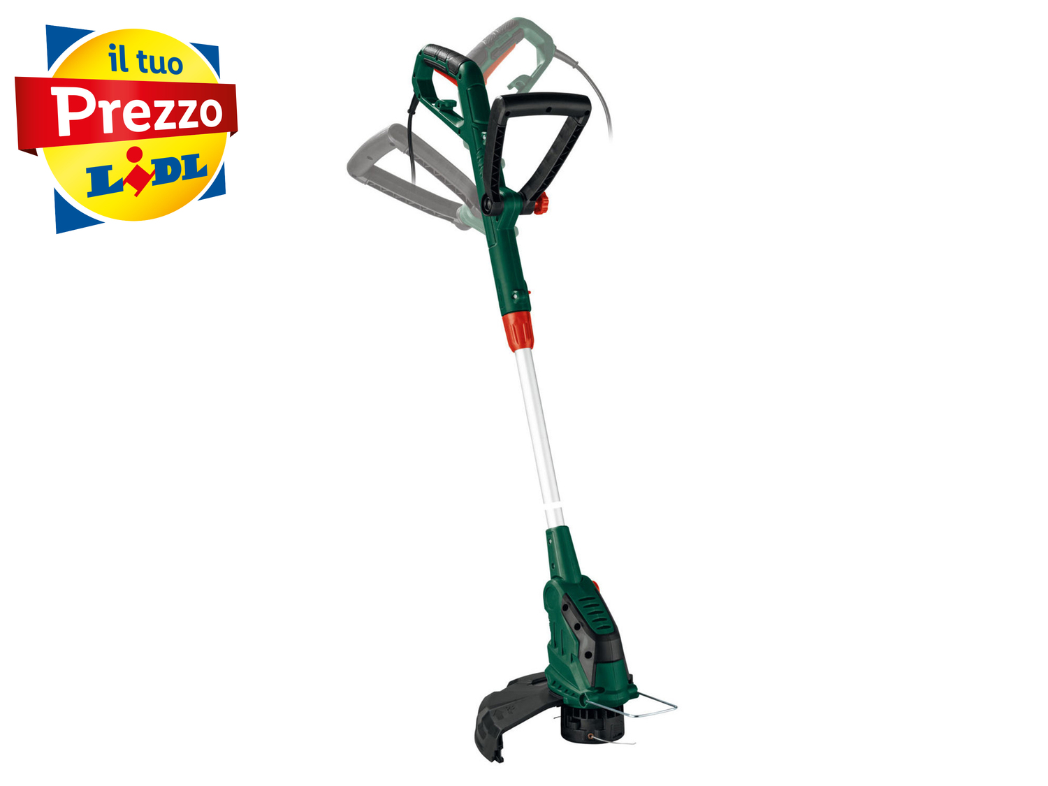 Tagliabordi elettrico Parkside, prezzo 24.99 €
- Sistema a doppio filo con regolazione ...
