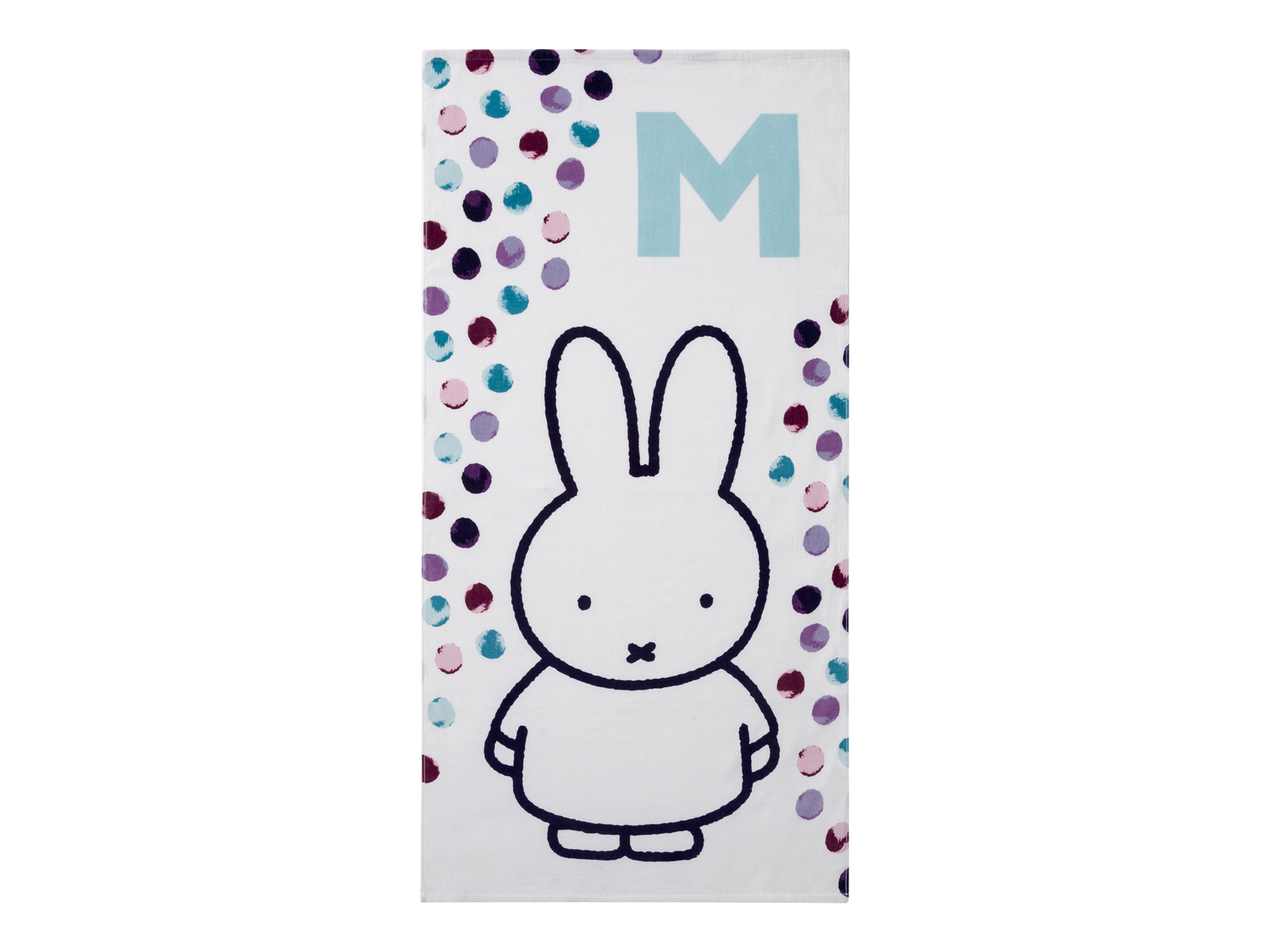 Telo mare Miffy, prezzo 9.99 €
75 x 150 cm
- Puro cotone
Prodotto sostenibile ...
