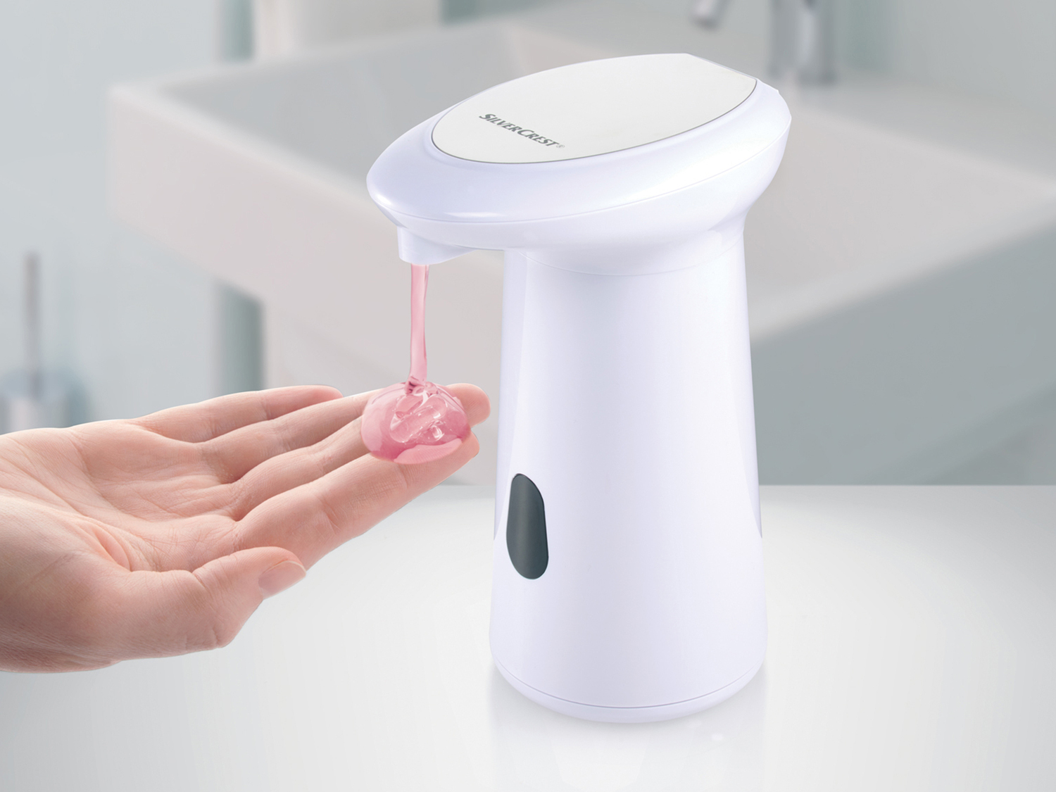 Dispenser per sapone automatico Silvercrest, prezzo 14.99 €
- Con display ...