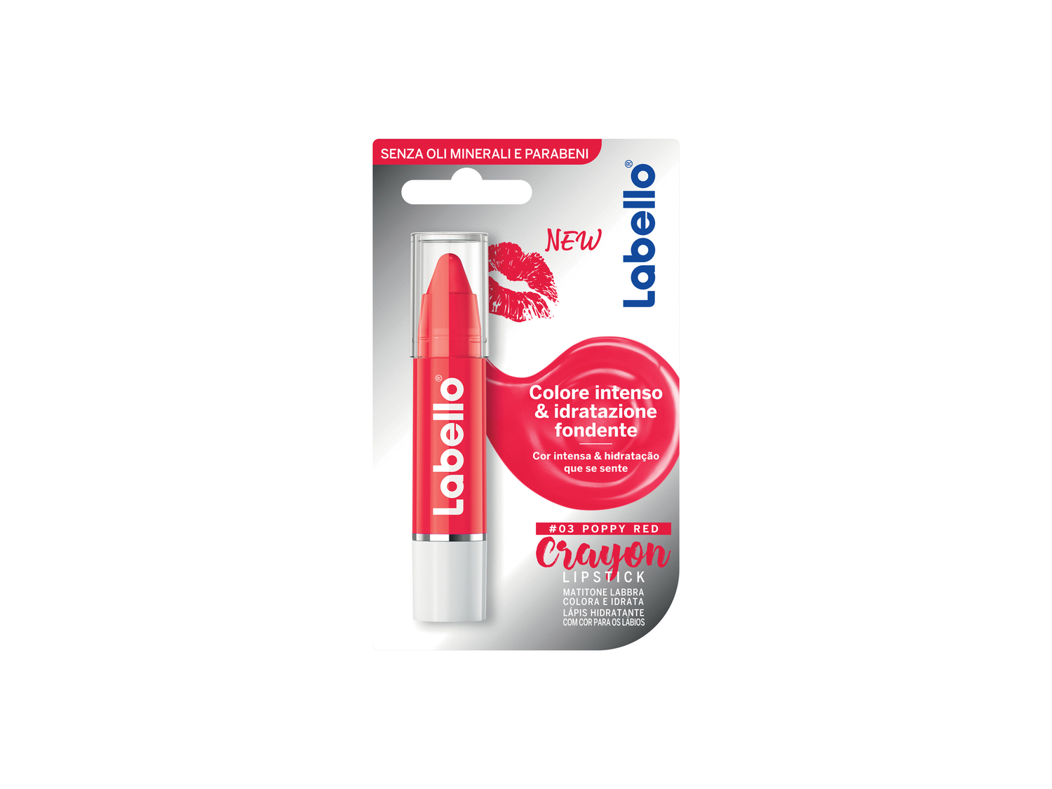 Crayon Lipstick , prezzo 3.49 €
- Colora e idrata