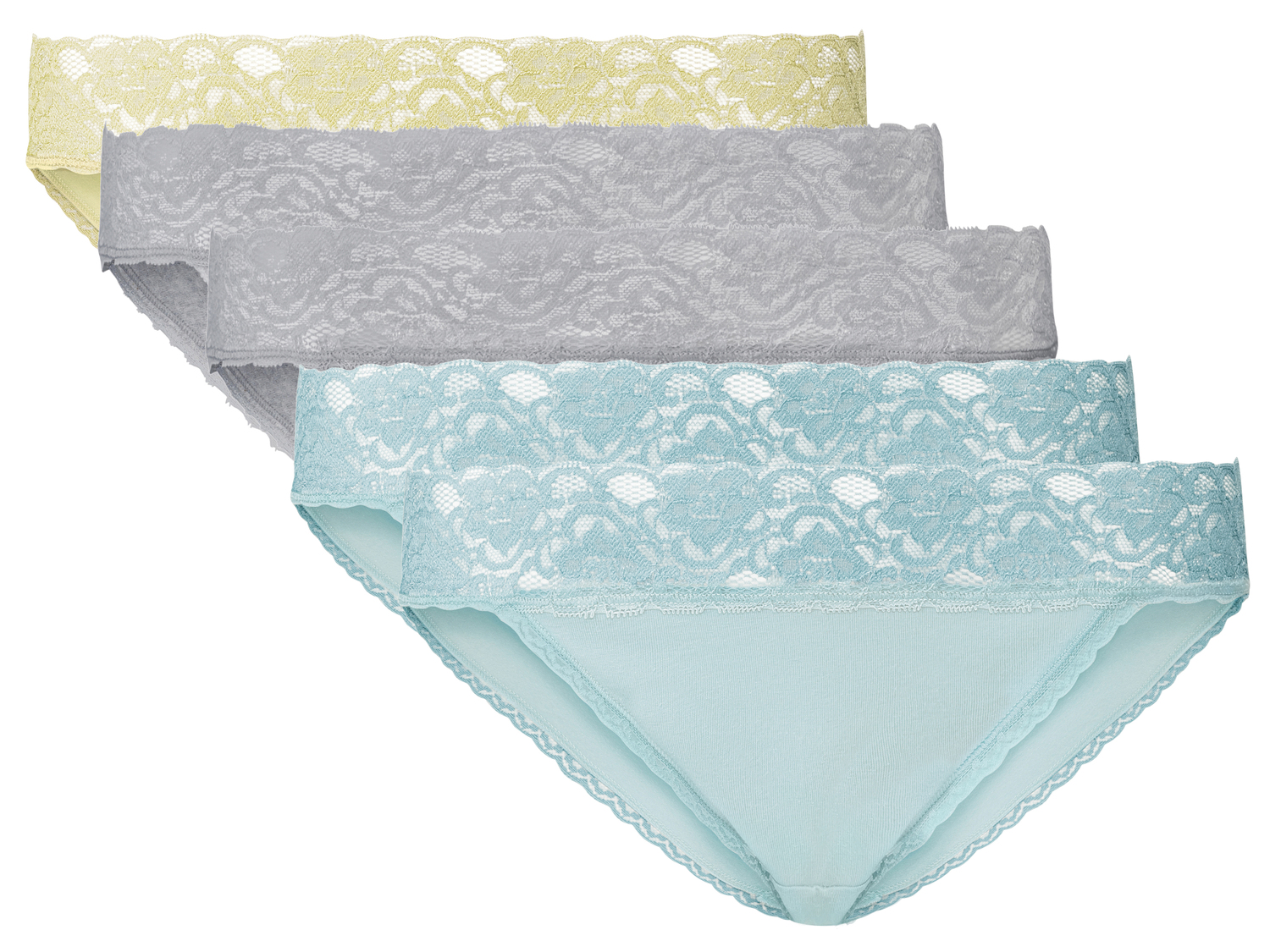 Minislip con pizzo da donna Esmara Lingerie, prezzo 7.99 €
5 pezzi - ...