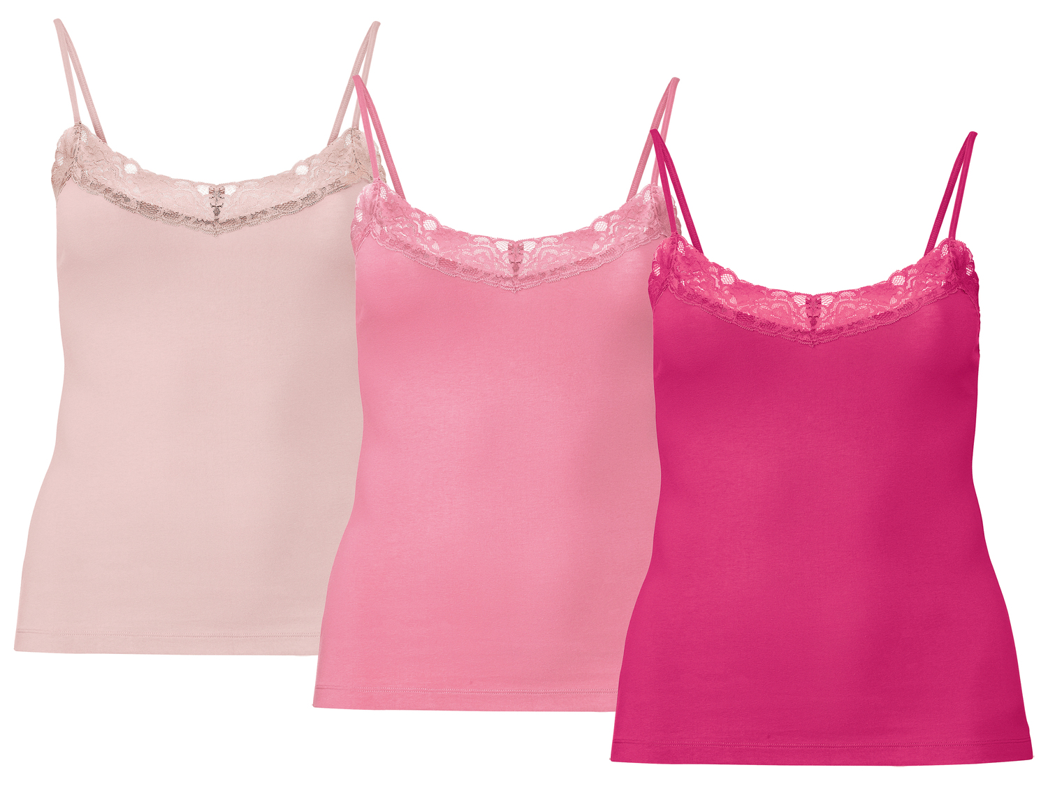 Top con pizzo da donna Esmara Lingerie, prezzo 8.99 €
3 pezzi - Misure: ...