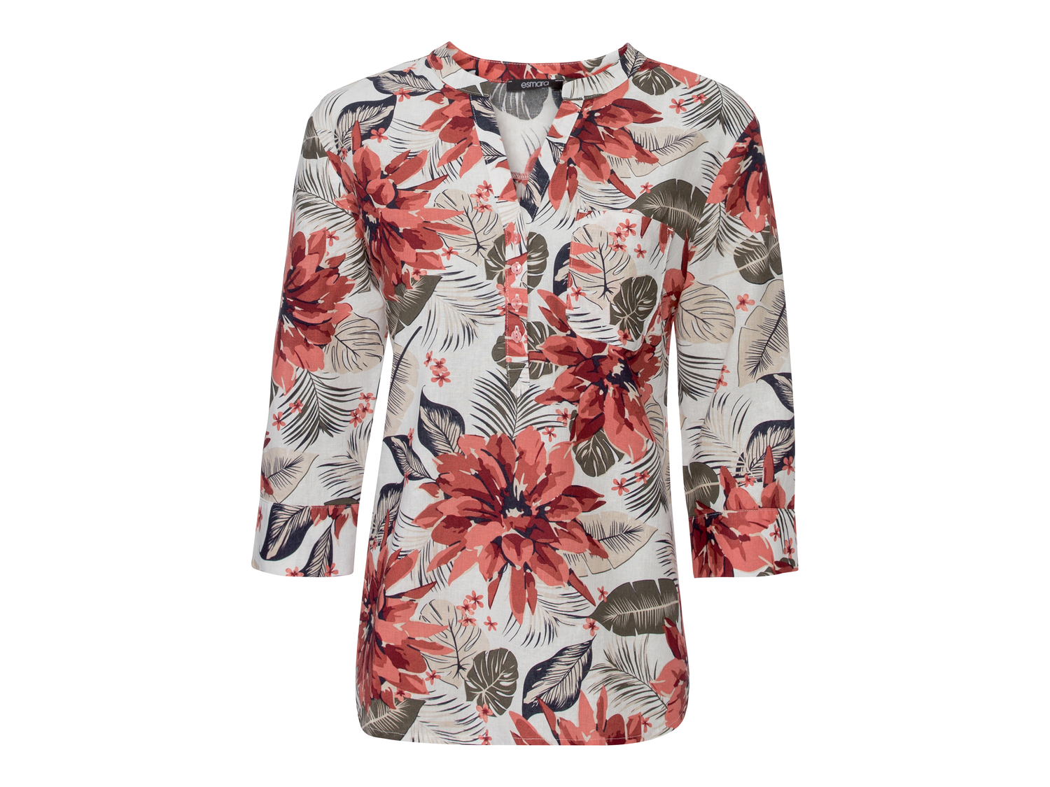 Camicetta in lino da donna Esmara, prezzo 7.99 €
Misure: 38-48
Taglie ...
