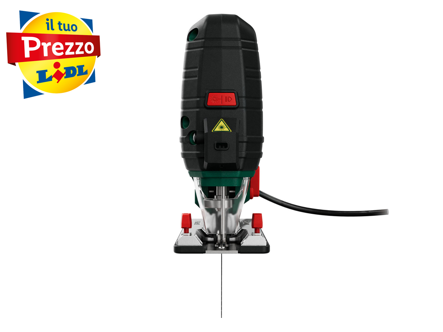 Seghetto a pendolo Parkside PSTK 800 C3, prezzo 24.99 €
- Corsa a pendolo regolabile ...