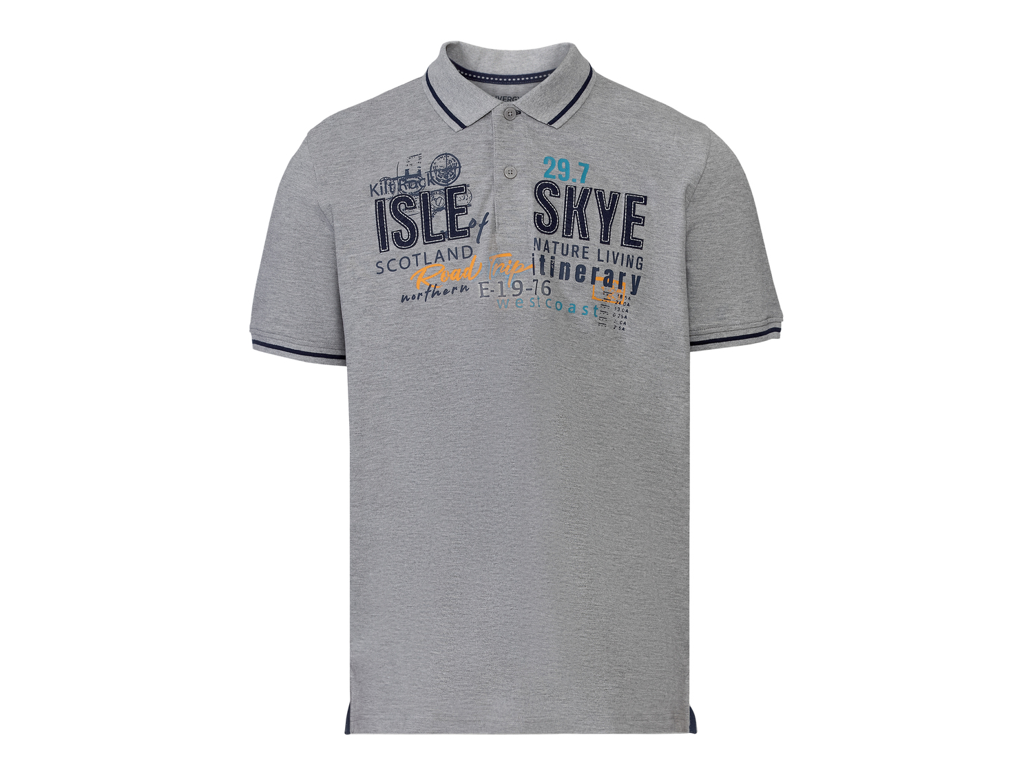Polo da uomo Livergy, prezzo 5.99 €
Misure: S-XL
- Con cotone biologico
Prodotto ...