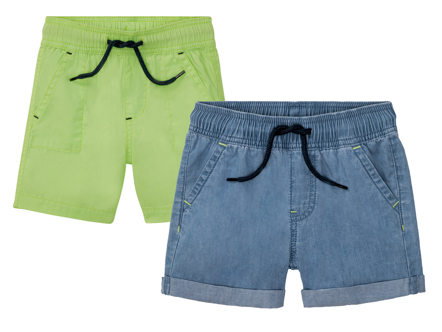 Shorts per bambino Lupilu, prezzo 6.99 &#8364; 
2 pezzi - Misure: 1-6 anni 
- ...
