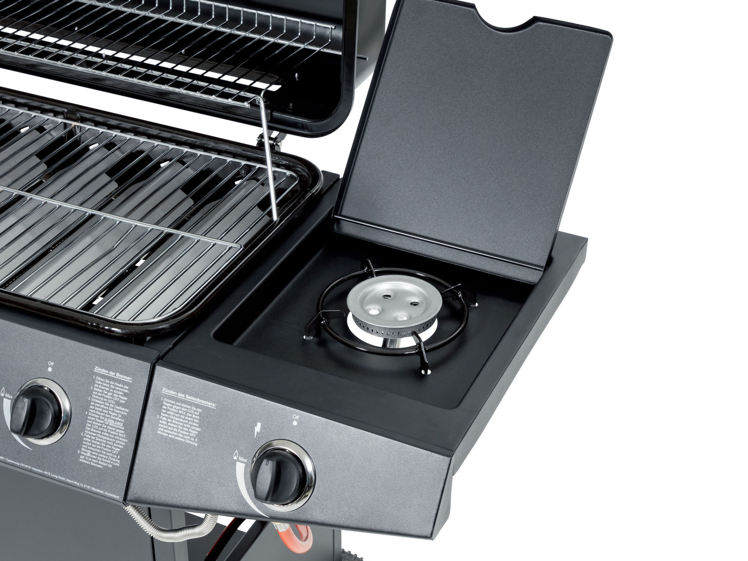 Barbecue a gas El-fuego, prezzo 199.00 €
- 6 bruciatori principali e 1 laterale
- ...