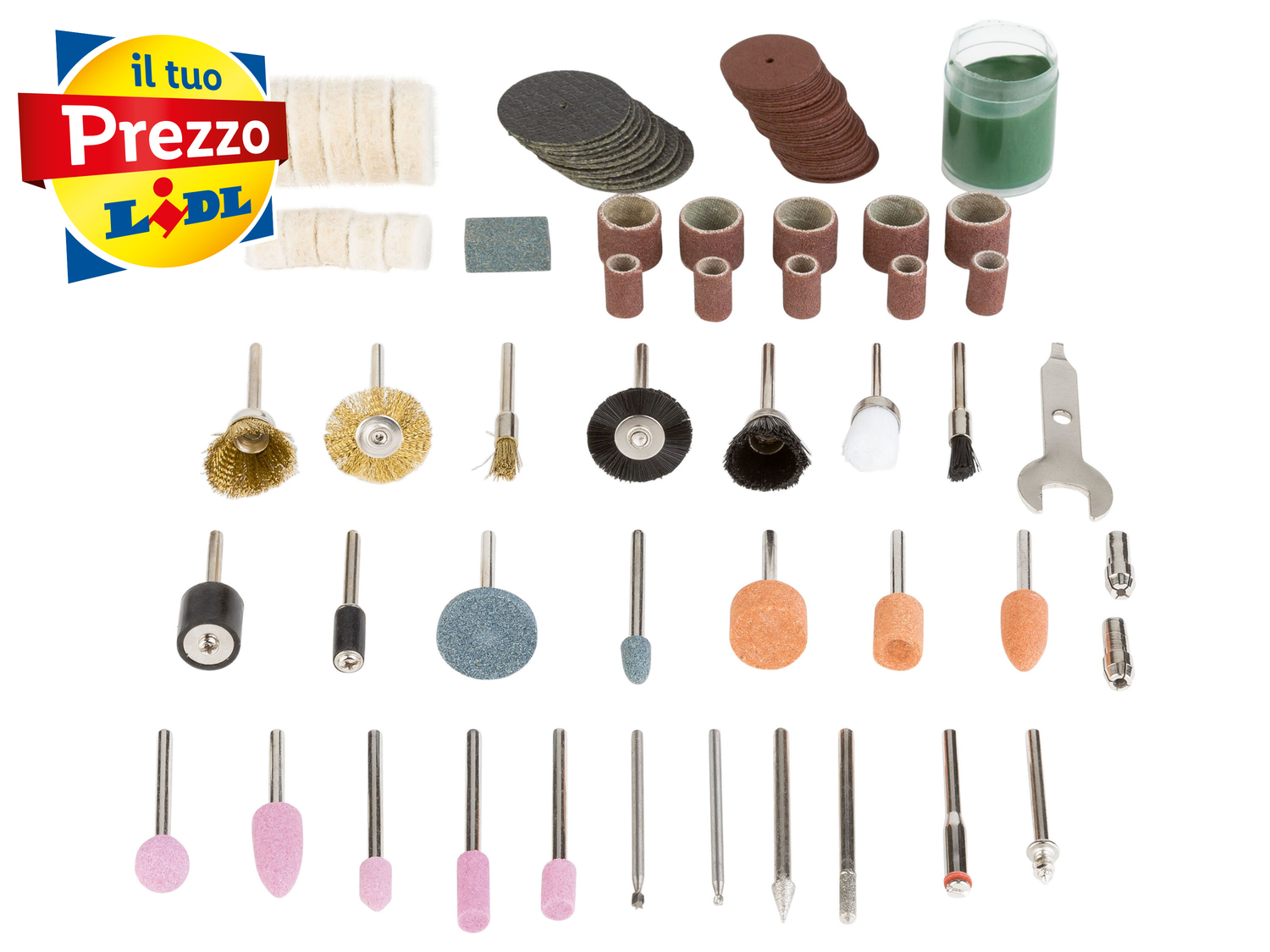 Smerigliatrice doppia con albero flessibile Parkside PDFW 120 A2, prezzo 29.99 € ...