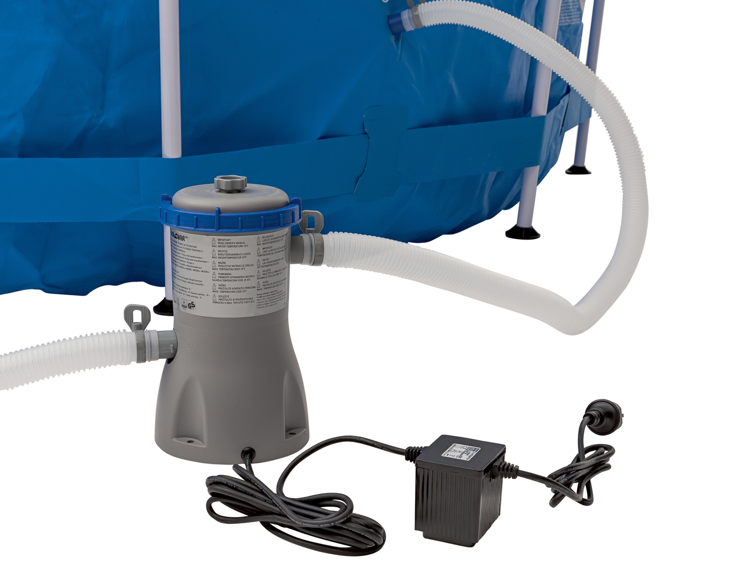 Piscina con struttura in metallo Bestway, prezzo 149.00 €
- 3,66 m x ...