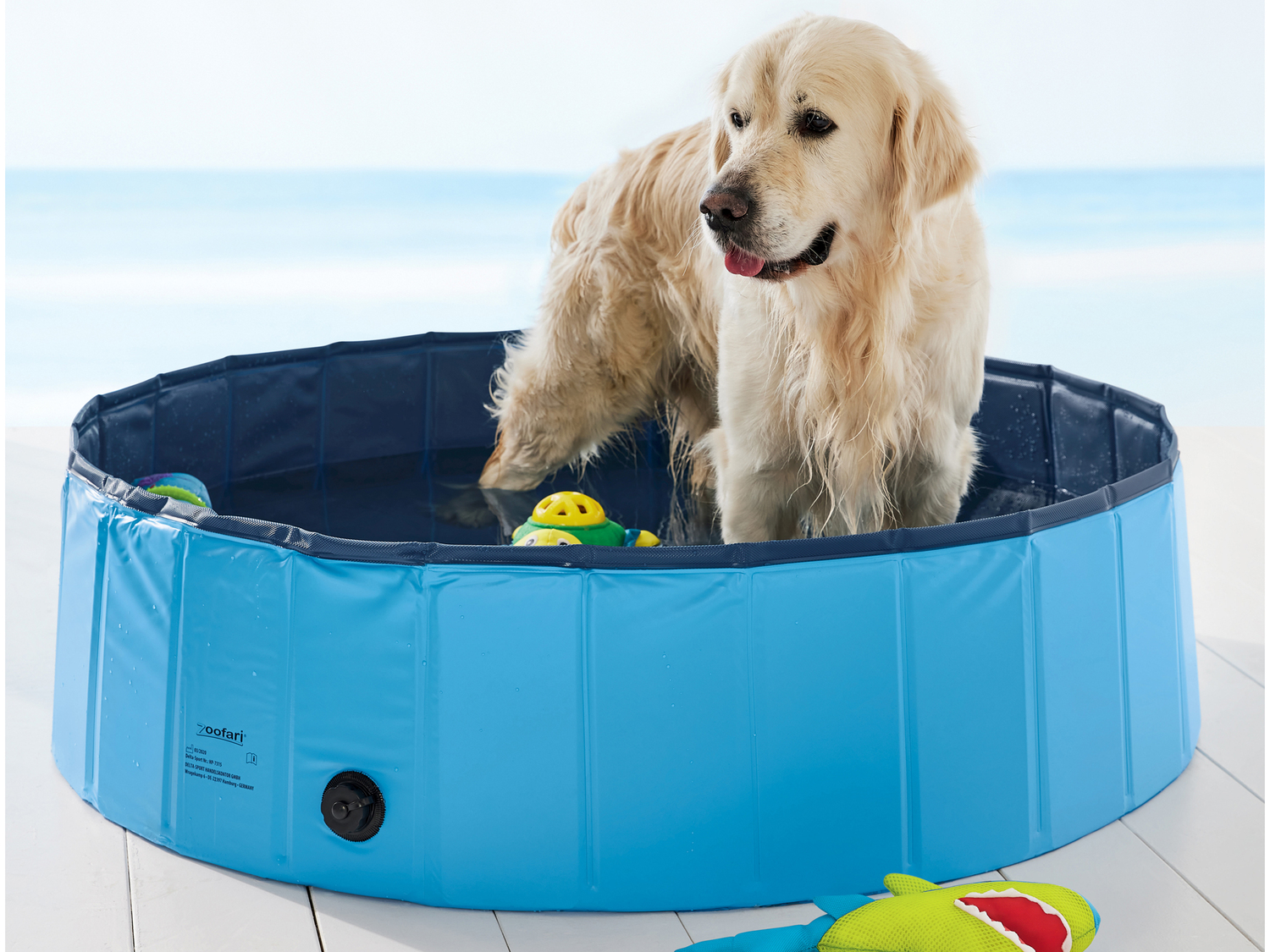 Piscina per cani Zoofari, prezzo 29.99 €
- Con fondo antiscivolo e apertura ...
