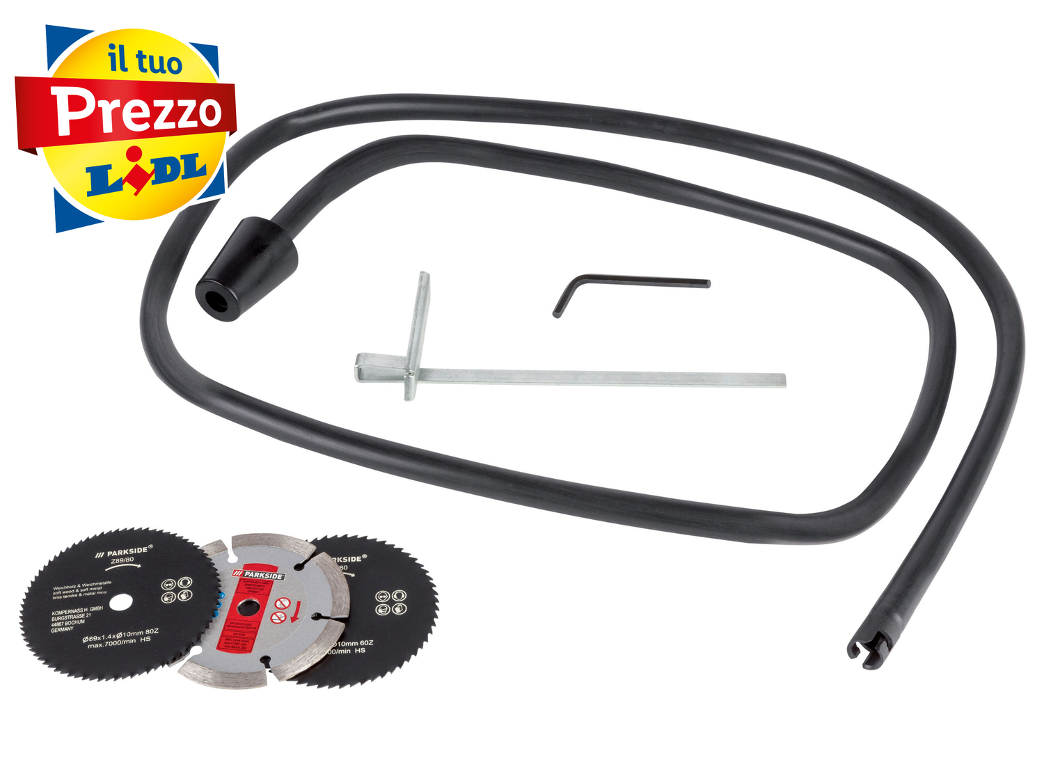 Sega ad immersione Parkside PTS 710 A2, prezzo 49.00 €
- Laser attivabile per ...