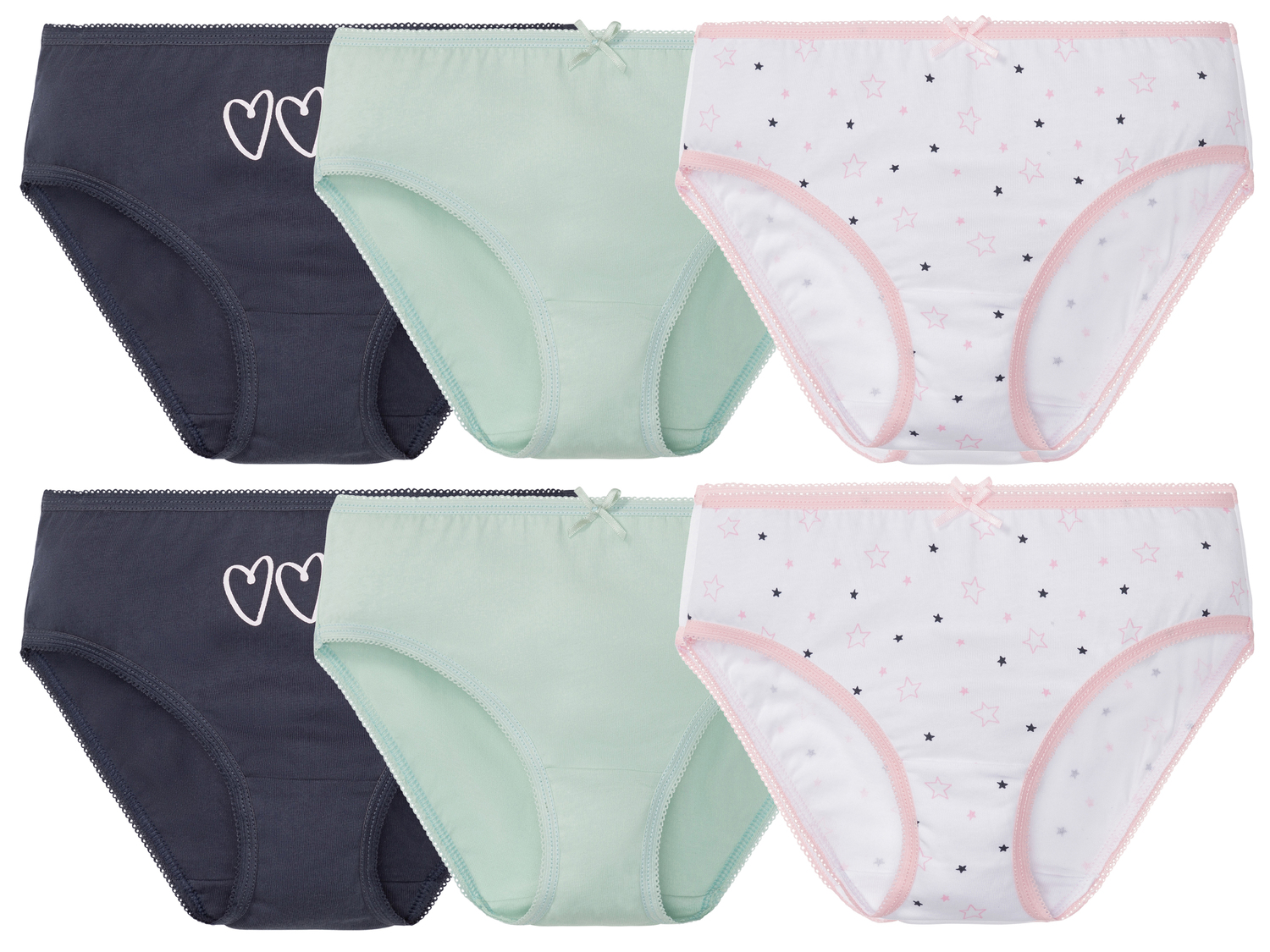 Slip da bambina o culottes Lupilu, prezzo 5.99 €
6 o 4 pezzi - Misure: ...
