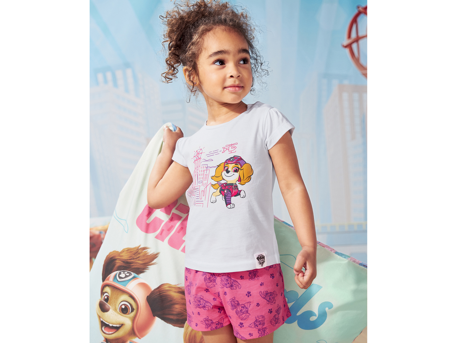 Pigiama corto da bambina Paw Patrol Oeko-tex, prezzo 4.99 €
Misure: 2-10 anni
Taglie ...