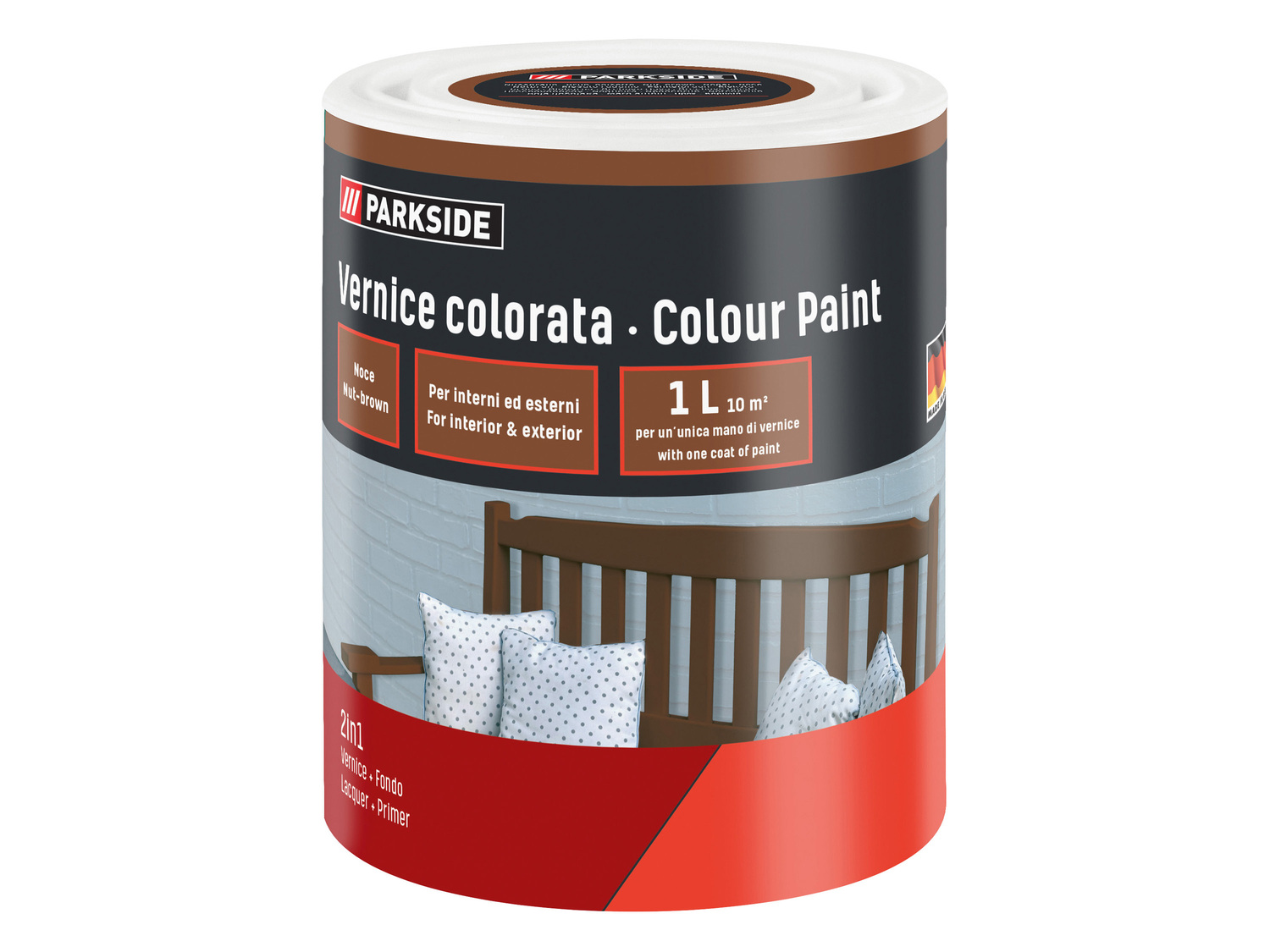 Vernice colorata, bianca o per lavagna, 1 L Parkside, prezzo 4.99 €
Caratteristiche
...