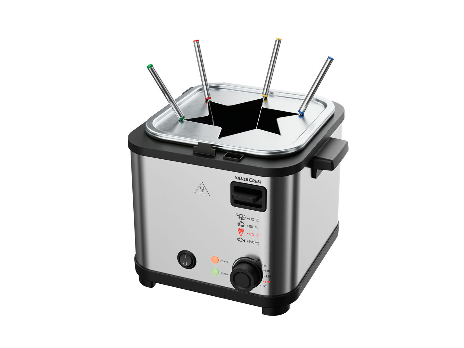 Mini friggitrice Silvercrest Kitchen Tools, prezzo 19.99 €
- In acciaio
- ...