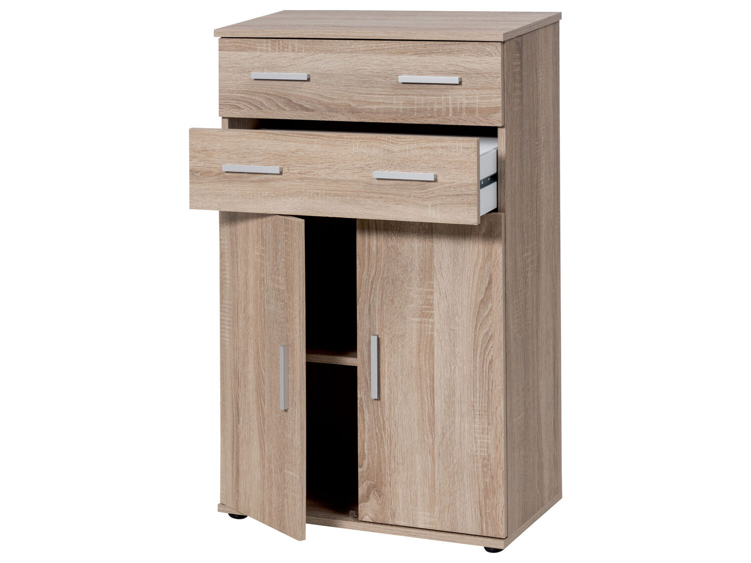 Mobiletto 2 cassetti e 2 ante Livarno, prezzo 44.00 €
- Ripiano regolabile in ...