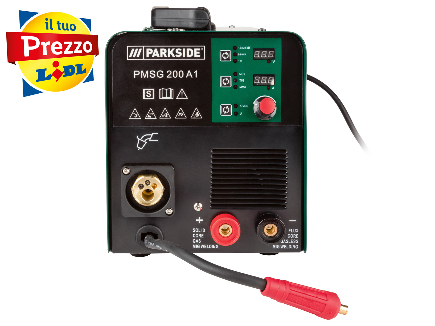 Saldatrice multiprocesso Parkside PMSG 200 A1, prezzo 179.00 €
- 4 processi ...