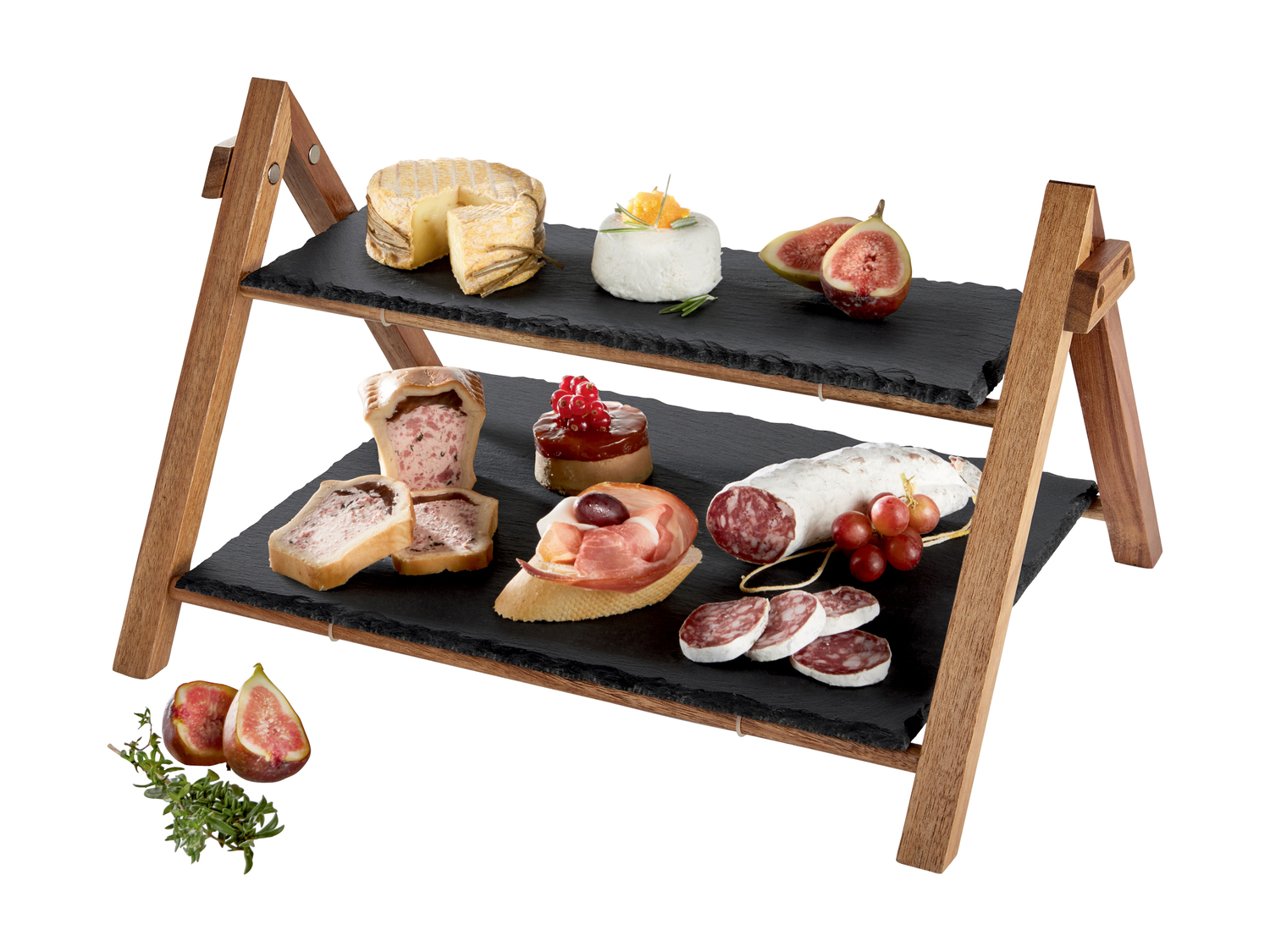 Alzata o set vassoi in ardesia Ernesto, prezzo 11.99 €
- Alzata
- Struttura: ...