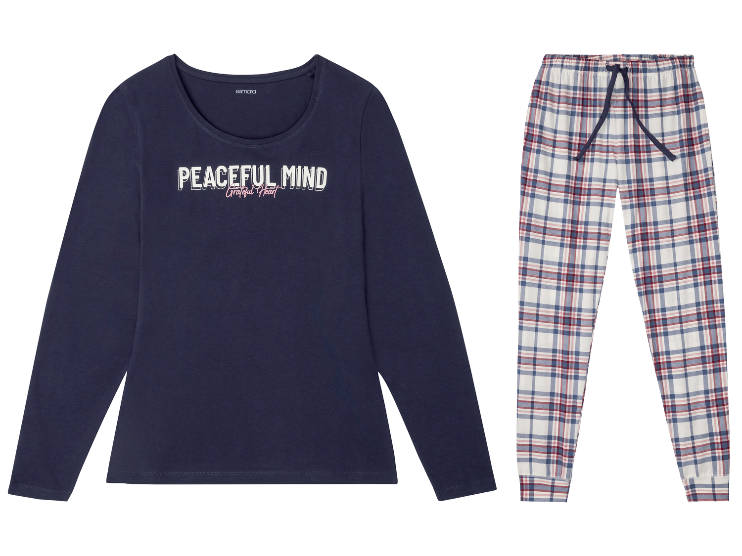 Pigiama da donna Esmara, prezzo 8.99 €
Misure: S-L
- Puro cotone
Prodotto ...