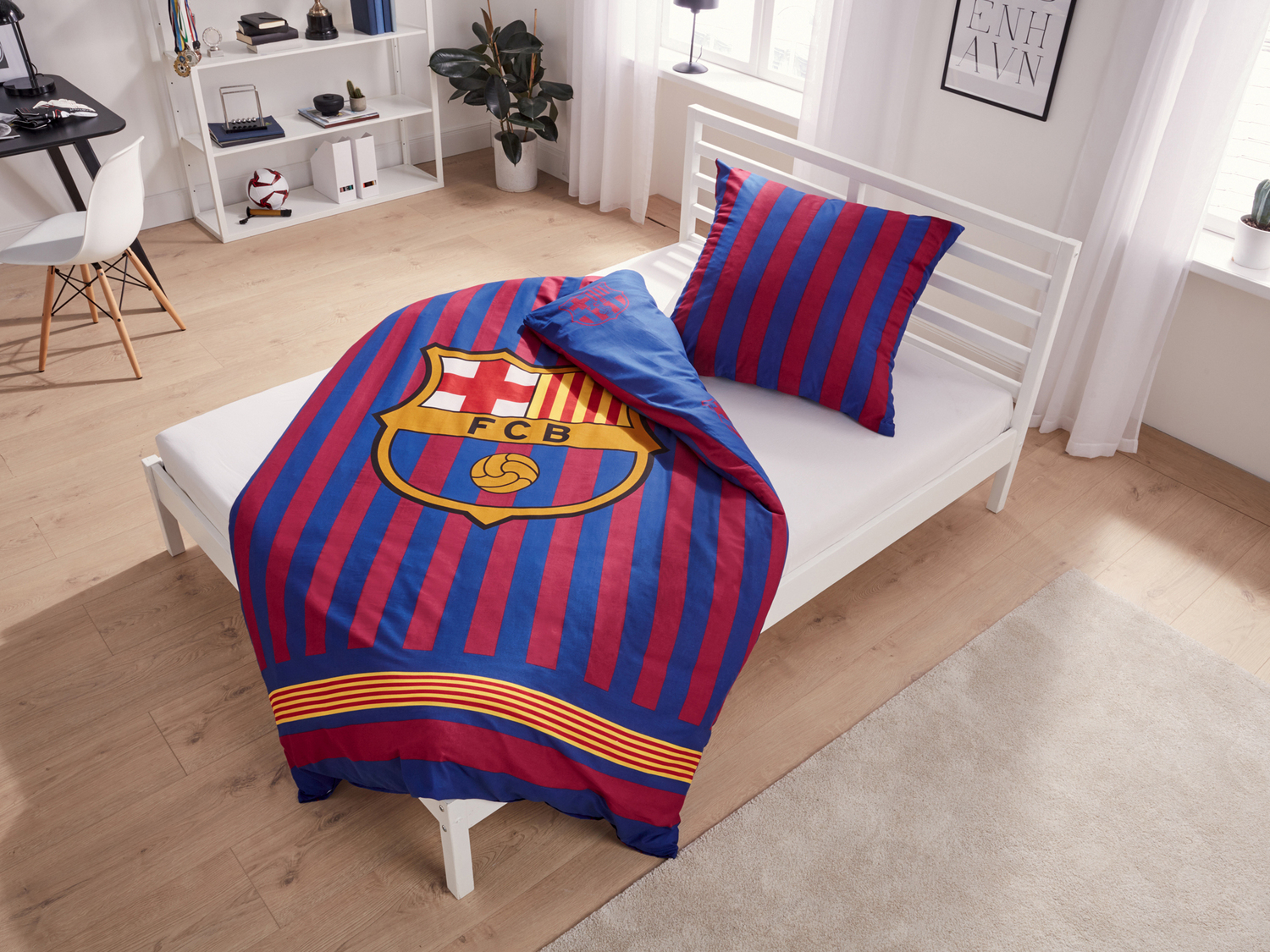 Parure copripiumino singolo FC Barcelona Barcellona, prezzo 19.99 €
- ...