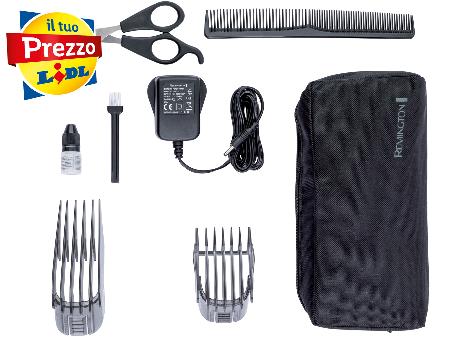 Tagliacapelli Remington, prezzo 14.99 €
- Funzionamento a rete o ricaricabile
- ...