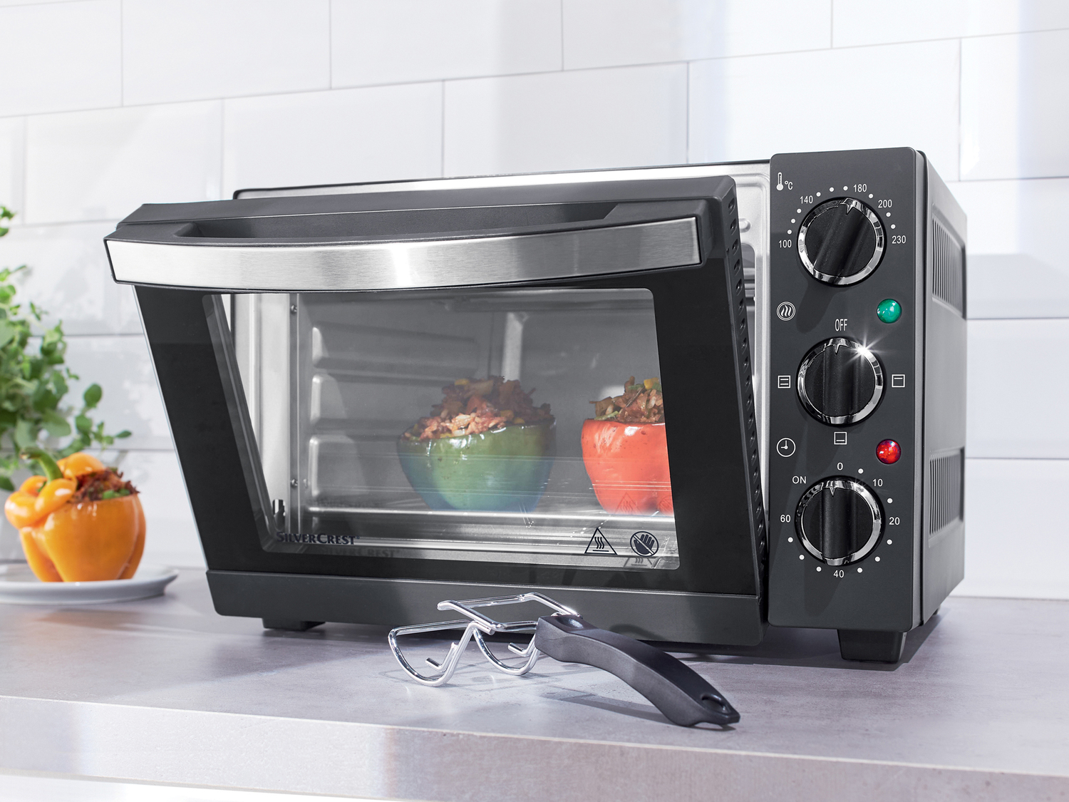 Forno elettrico Silvercrest Kitchen Tools, prezzo 39.99 €
- Temperatura ...
