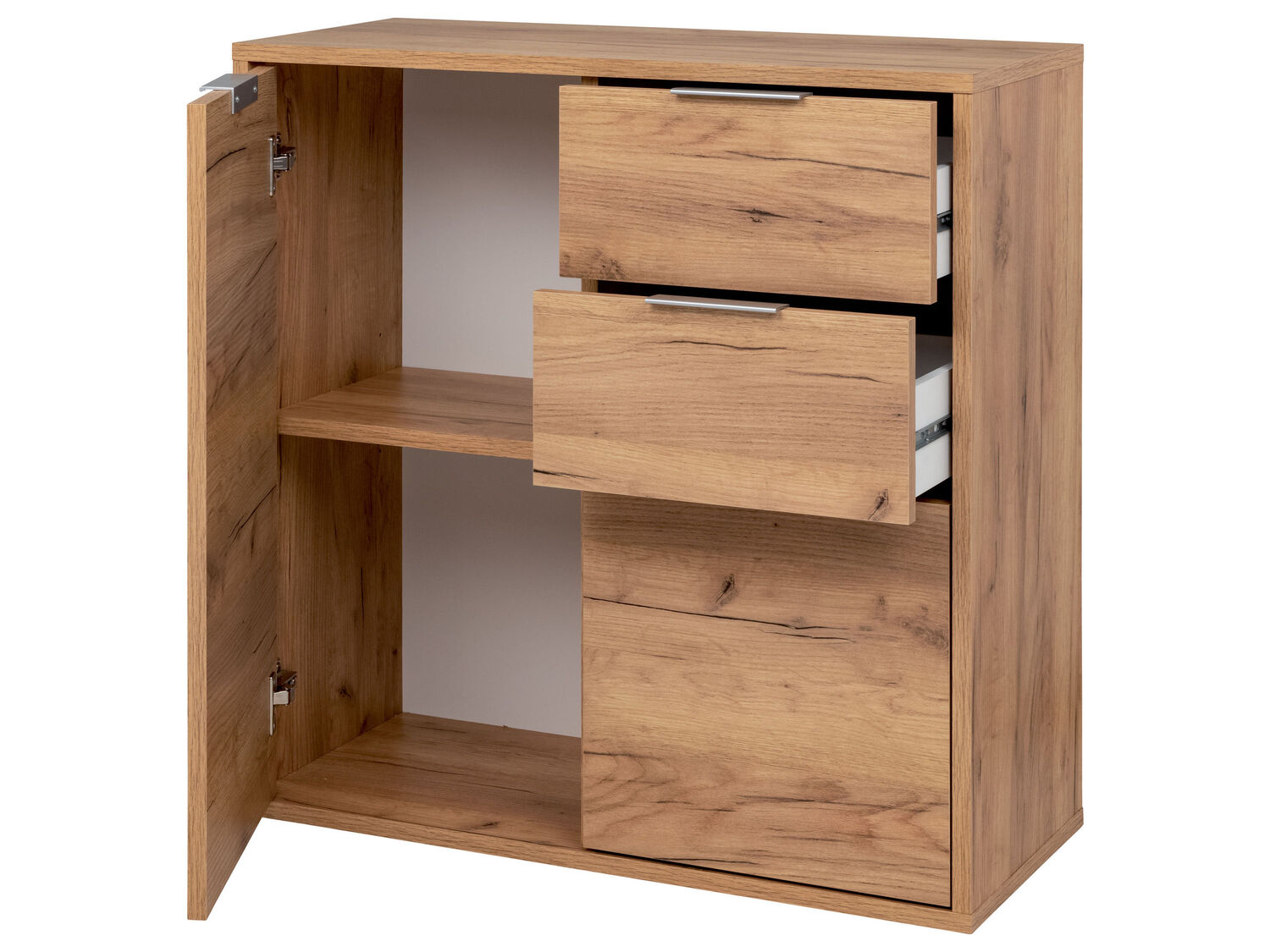 Mobiletto con 2 ante e 2 cassetti Livarno Living, prezzo 69.00 €
- Materiale ...