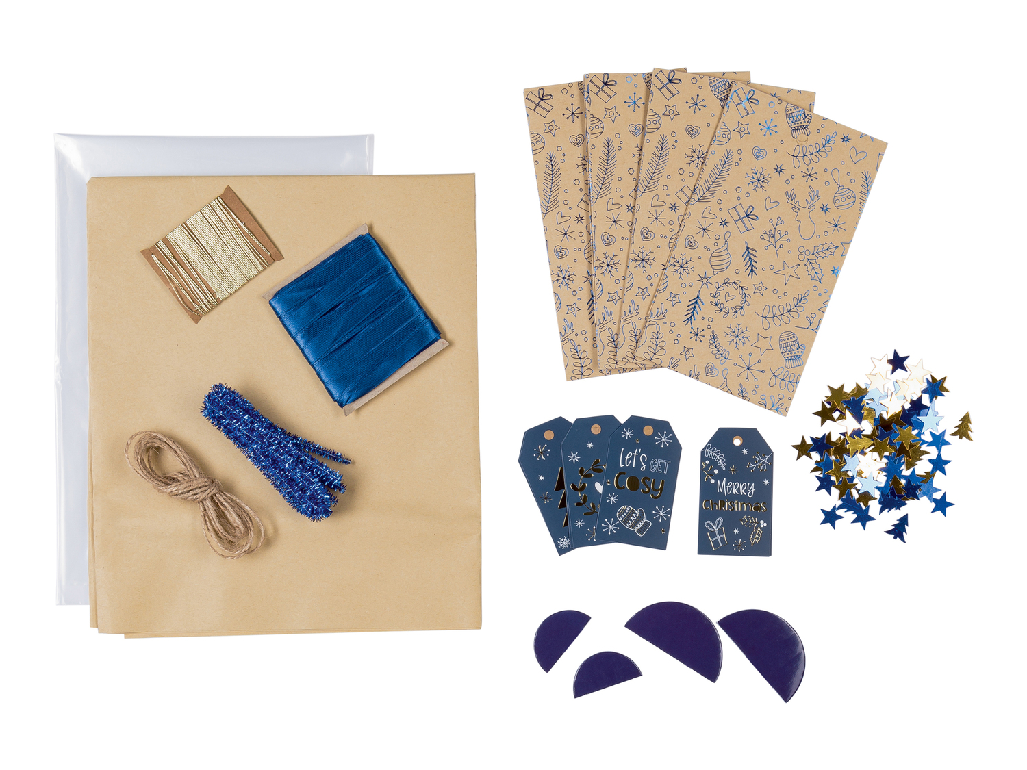 Set per pacchetti regalo Crelando, prezzo 3.99 €
115 pezzi
Caratteristiche