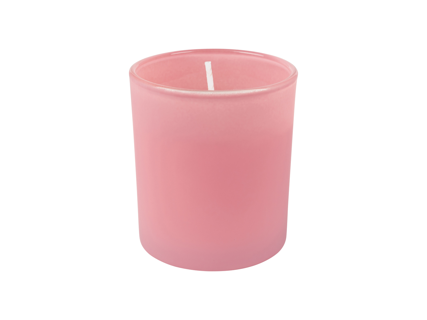 Candela profumata in bicchiere Livarno, prezzo 3.49 &#8364; 
- Con 100 % cera ...