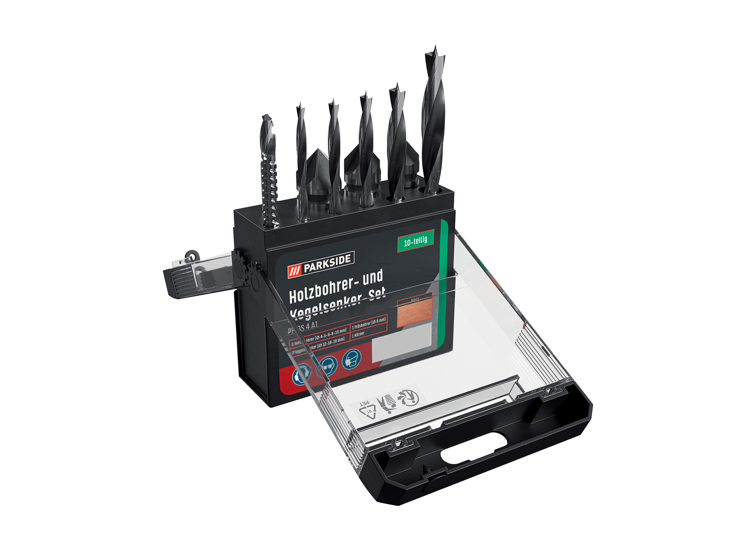 Set punte da trapano o set raspe e mole per legno Parkside, prezzo 7.99 €
10 ...