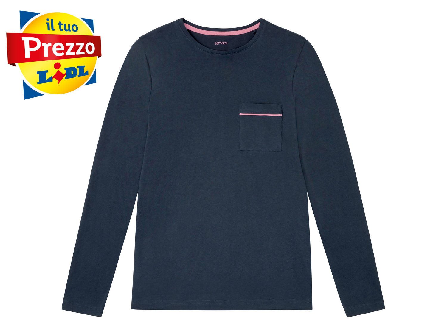 Maglia pigiama da donna Esmara, prezzo 3.99 €
Misure: S-L
Taglie disponibili
Caratteristiche
- ...