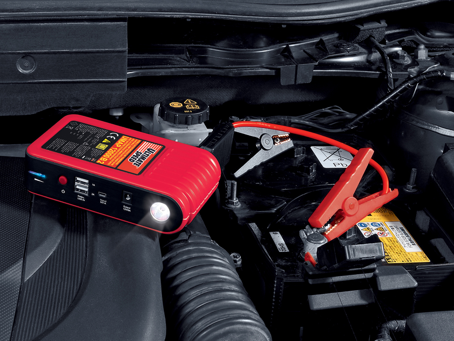 Ausilio portatile per avviamento auto con powerbank Ultimate Speed, prezzo 59.00 ...