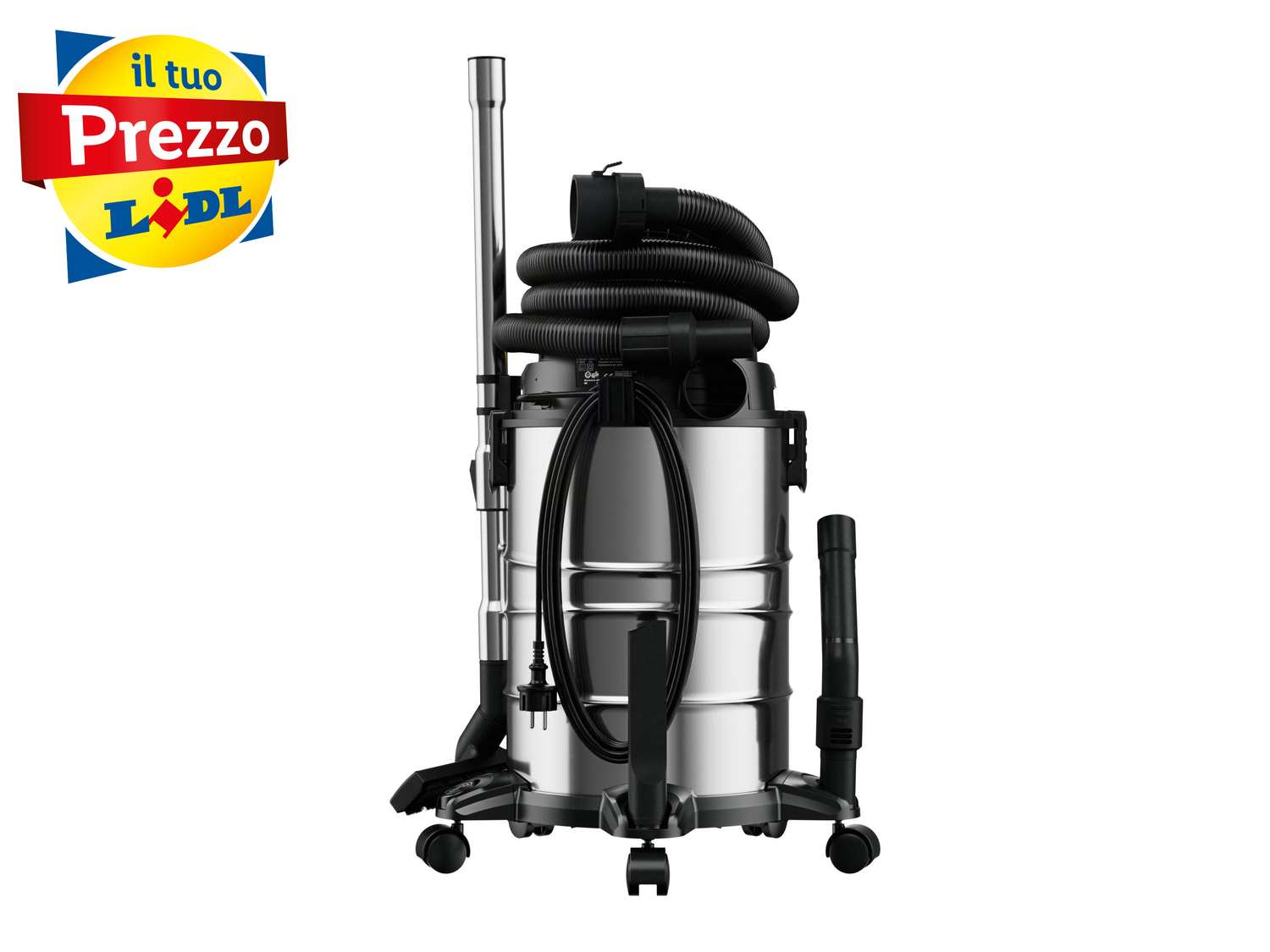 Aspirapolvere-liquidi Parkside, prezzo 49.00 €
- Utilizzabile anche come soffiatore ...
