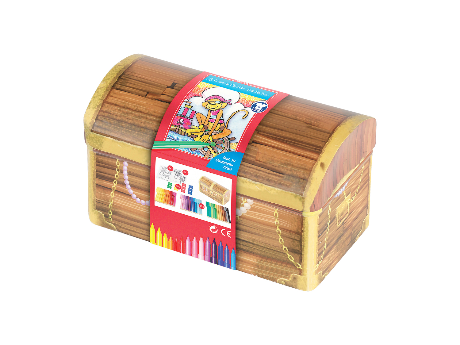 Scatola di pennarelli Faber-castell, prezzo 16.99 €
33 pezzi
Caratteristiche