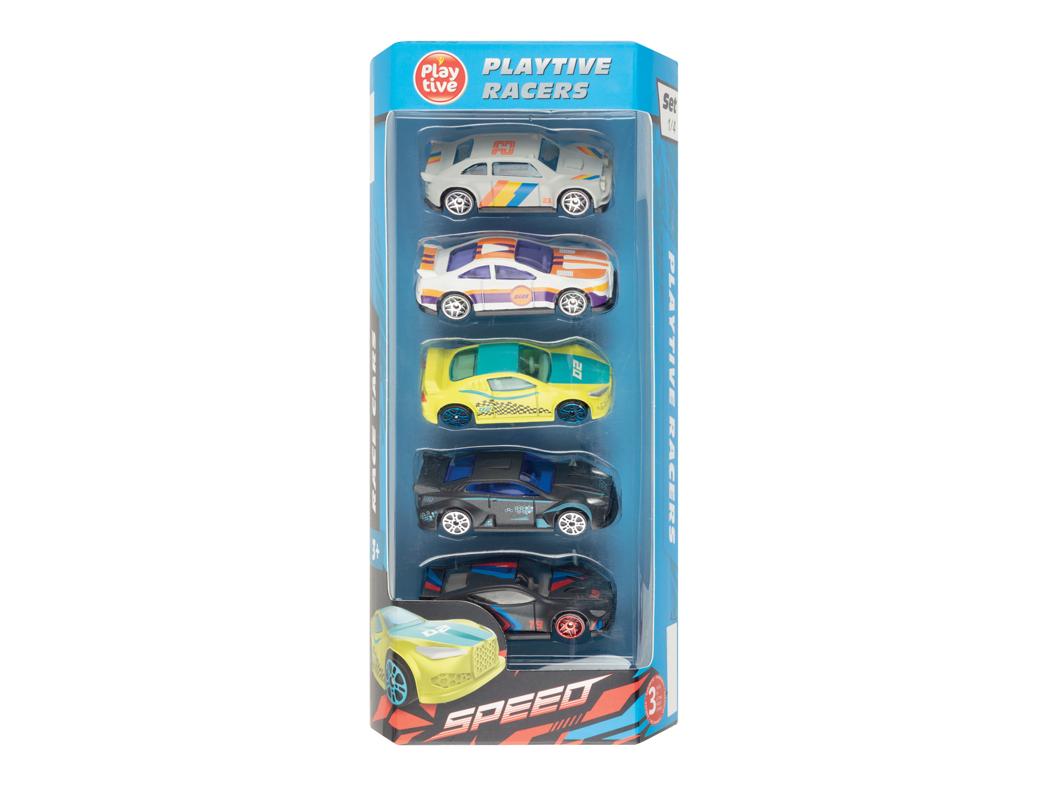 Set macchinine Playtive, prezzo 4.99 €
5 pezzi
- Età: 3+
Caratteristiche
- ...